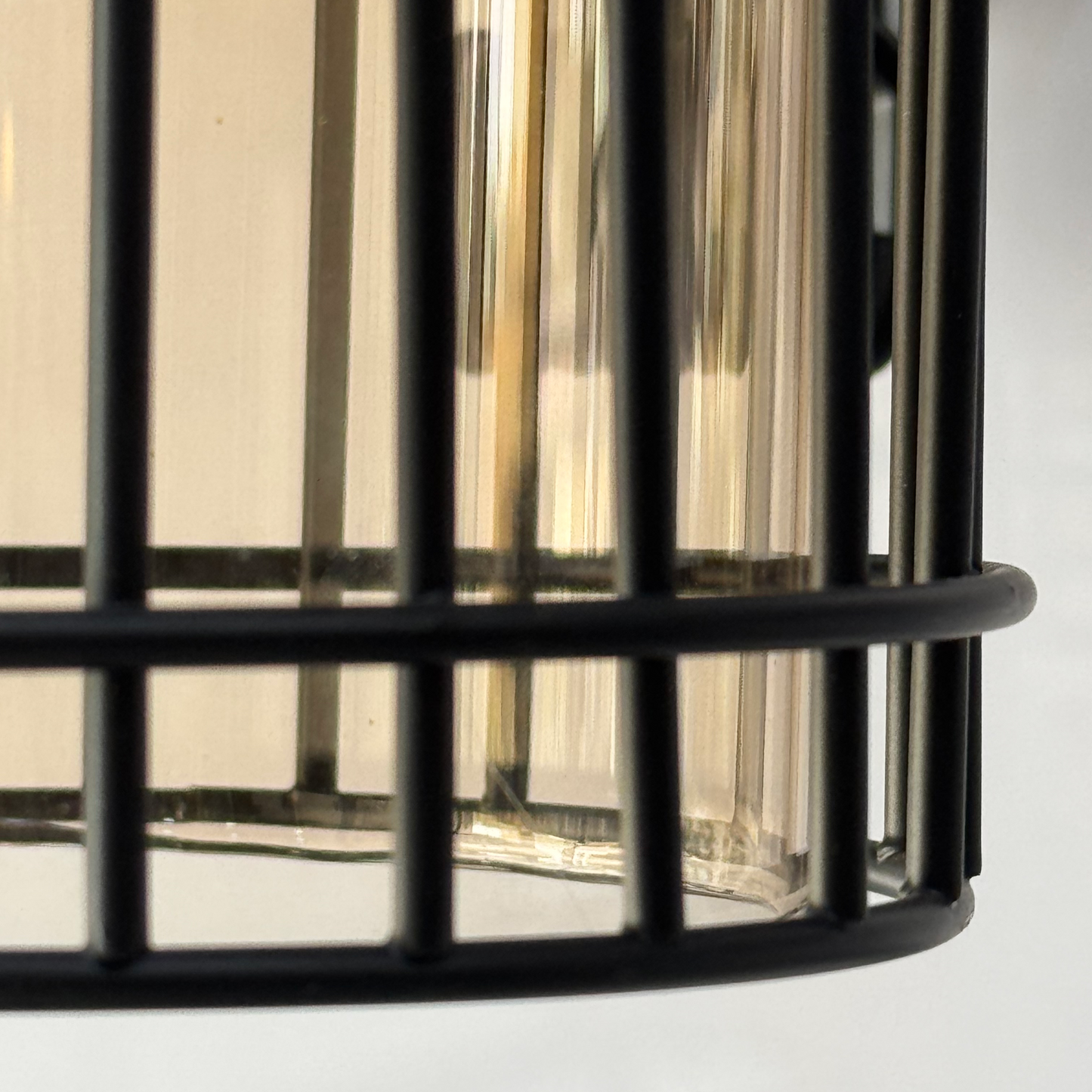 Sleek Black Metal Wall Lantern – Perfect for Indoors, Entrances & Lobbies