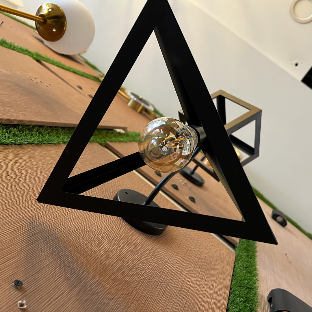Wall Mounted Triangle Light