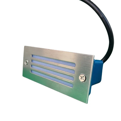 Step Light Rectangular Silver