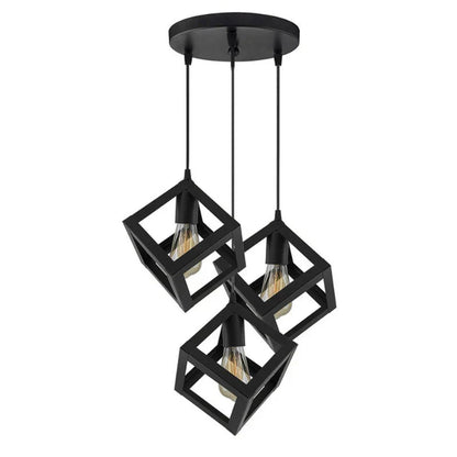 3 In 1 Square Hanging Lamp
