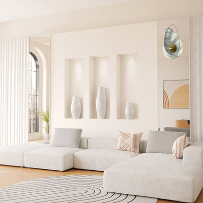 Marbel Shell Nordic Wall Sconce- Builtin LED