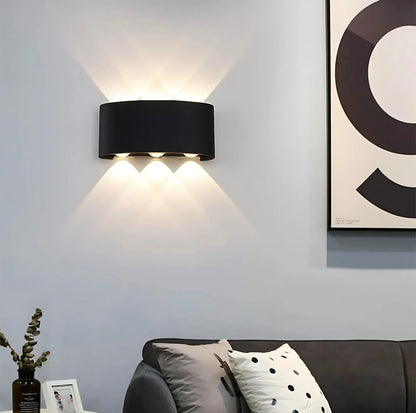 2 Way 6 W Elevation Light (3+3) Waterproof