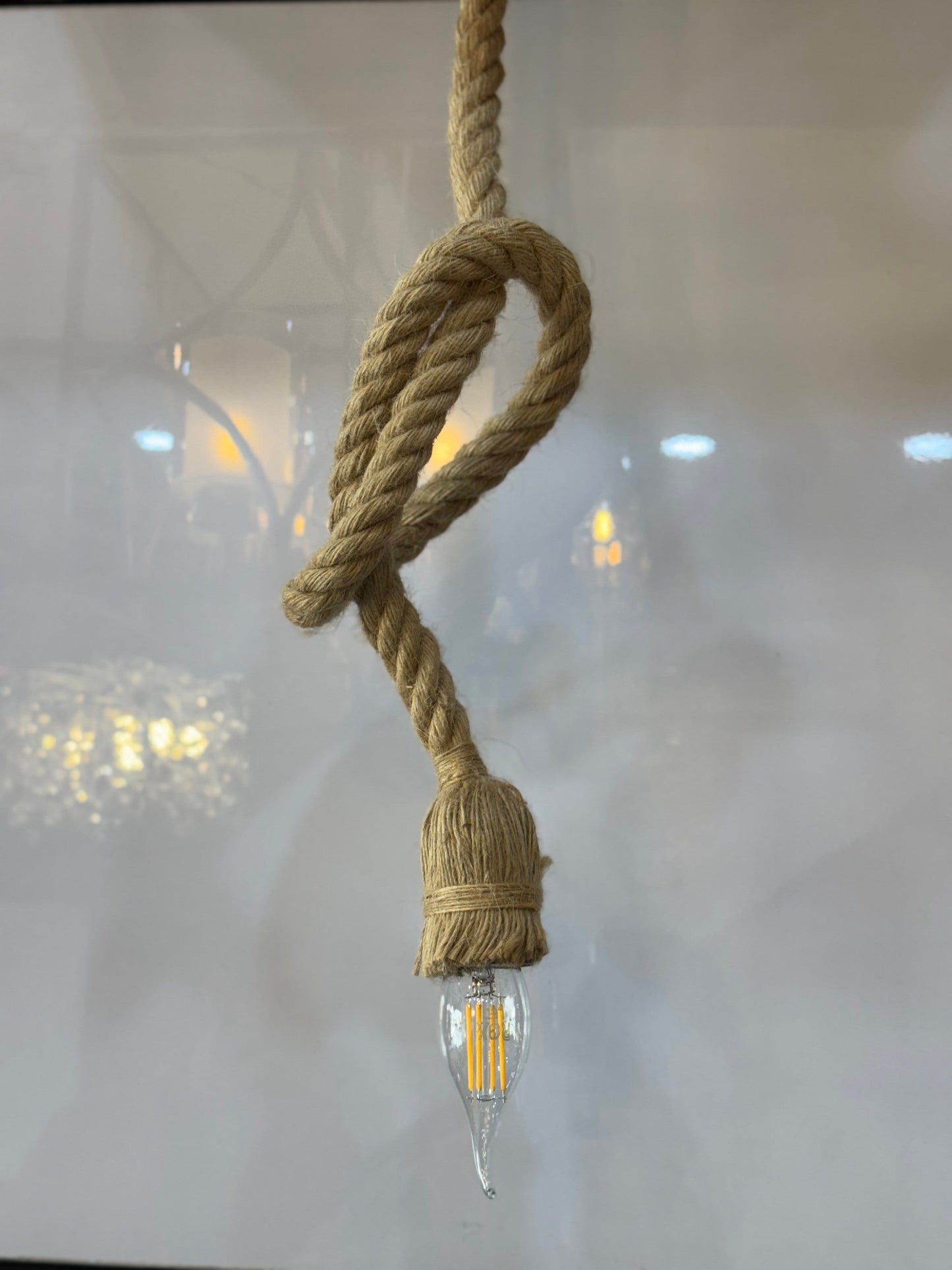 Rope Hanging Light – Perfect for Any Room