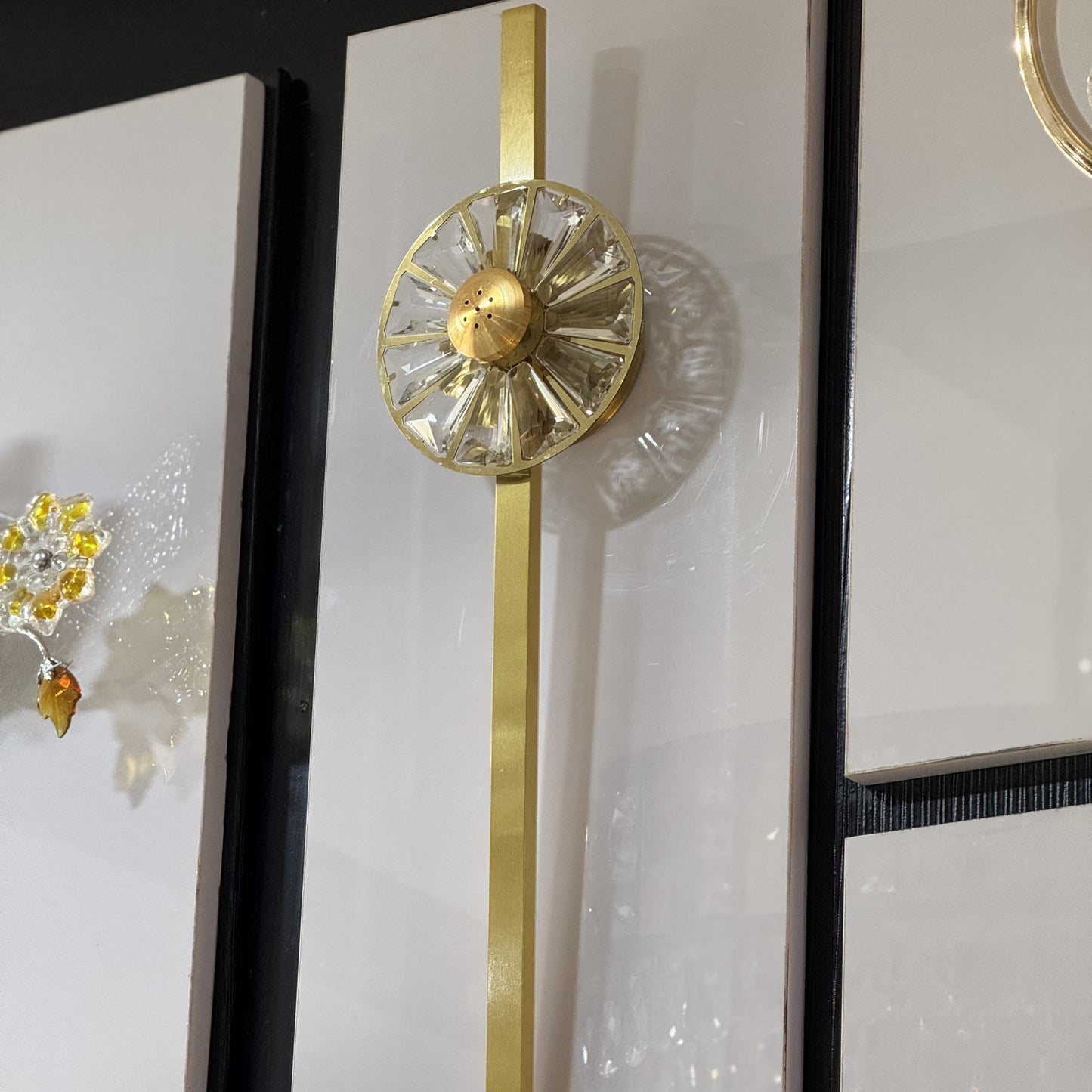 Luxury Crystal LED Wall Light – Elegant Modern Design