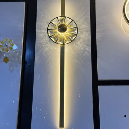 Luxury Crystal LED Wall Light – Elegant Modern Design