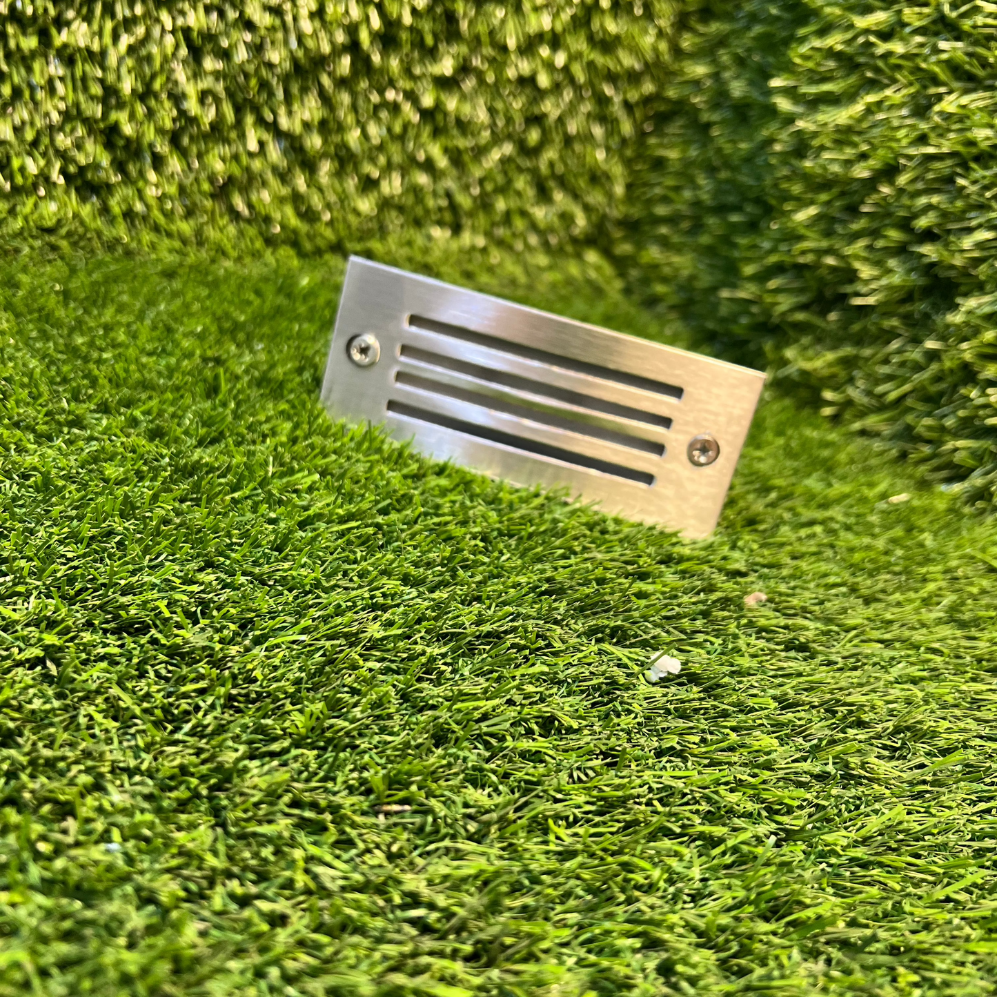 Step Light Rectangular Silver