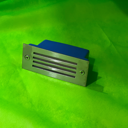 Step Light Rectangular Silver