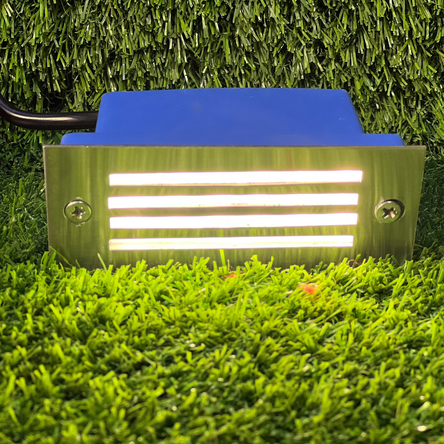Step Light Rectangular Silver