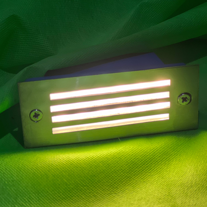 Step Light Rectangular Silver