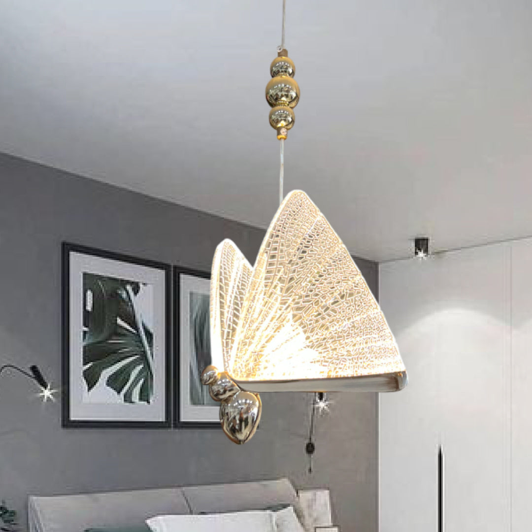 Cozy Warm Butterfly Hanging Light