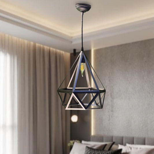 Diamond Shaped Hanging Light