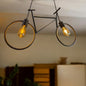 Cycle-Shaped Pendant Light