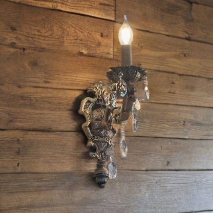 Antique Royal Crystal Modern Wall Light