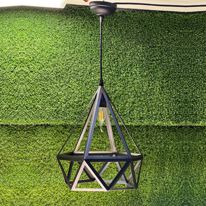 Diamond Shaped Hanging Light