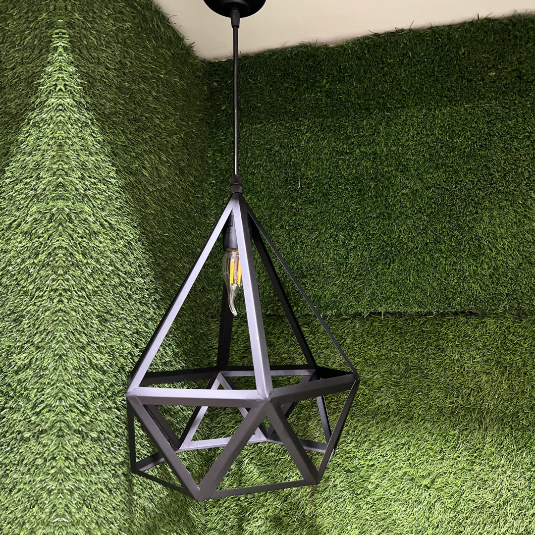 Diamond Shaped Hanging Light