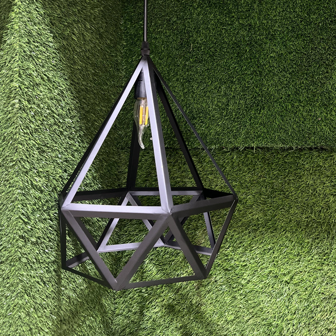 Diamond Shaped Hanging Light
